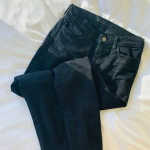 Jbrand black pencil leg jeans